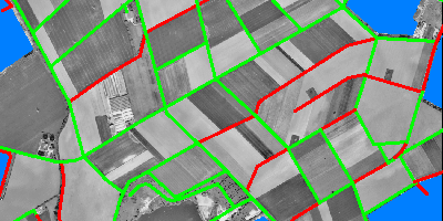 Verification results for road data